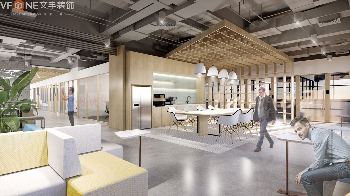 茶水间办公室装修效果图集合